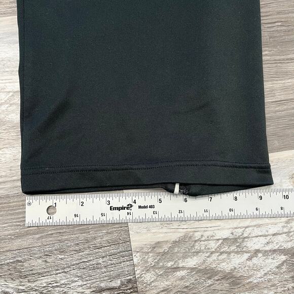 Under Armour Black Gray Mens L Loose Fit Ankle Zip Warm Up Athletic Sweatpants - Picture 11 of 13